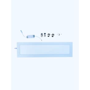Painel Plafon LED Embutir 24w retangular 17x62