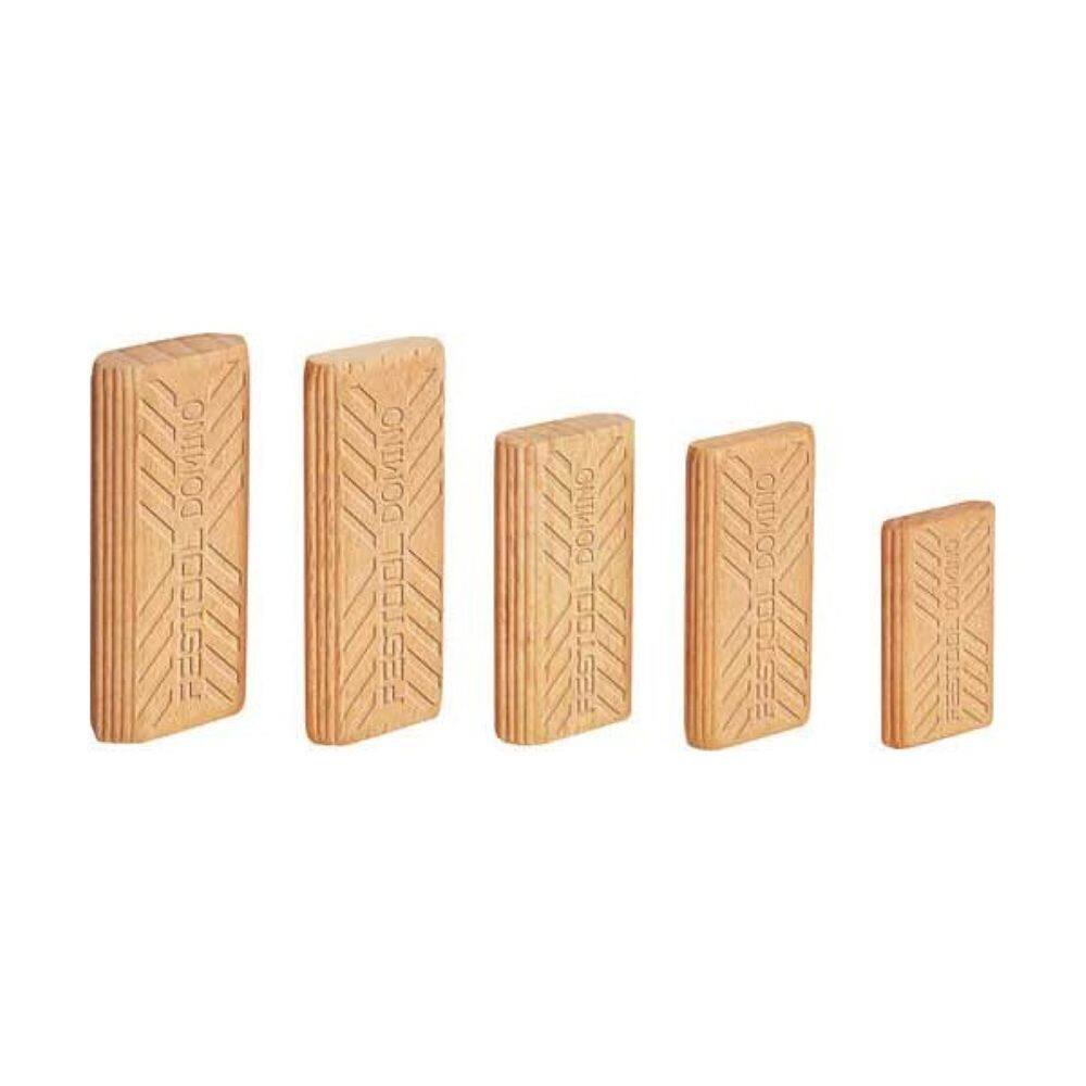 Domino Tenon Festool 493299, madeira de faia, 8 x 2,2 x 5 cm, pacote com 600