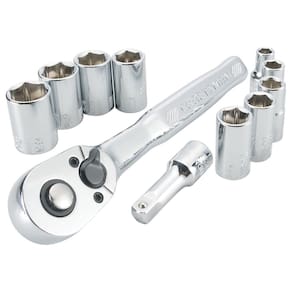 Conjunto de ferramentas mecânicas Craftsman CMMT34861 1/4 Drive MM 6pt