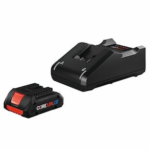 Kit inicial Bosch GXS18V-15N15 18V com bateria CORE18V 4Ah