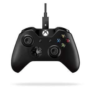 Controlador Microsoft Xbox One com fio para Windows e Xbox One