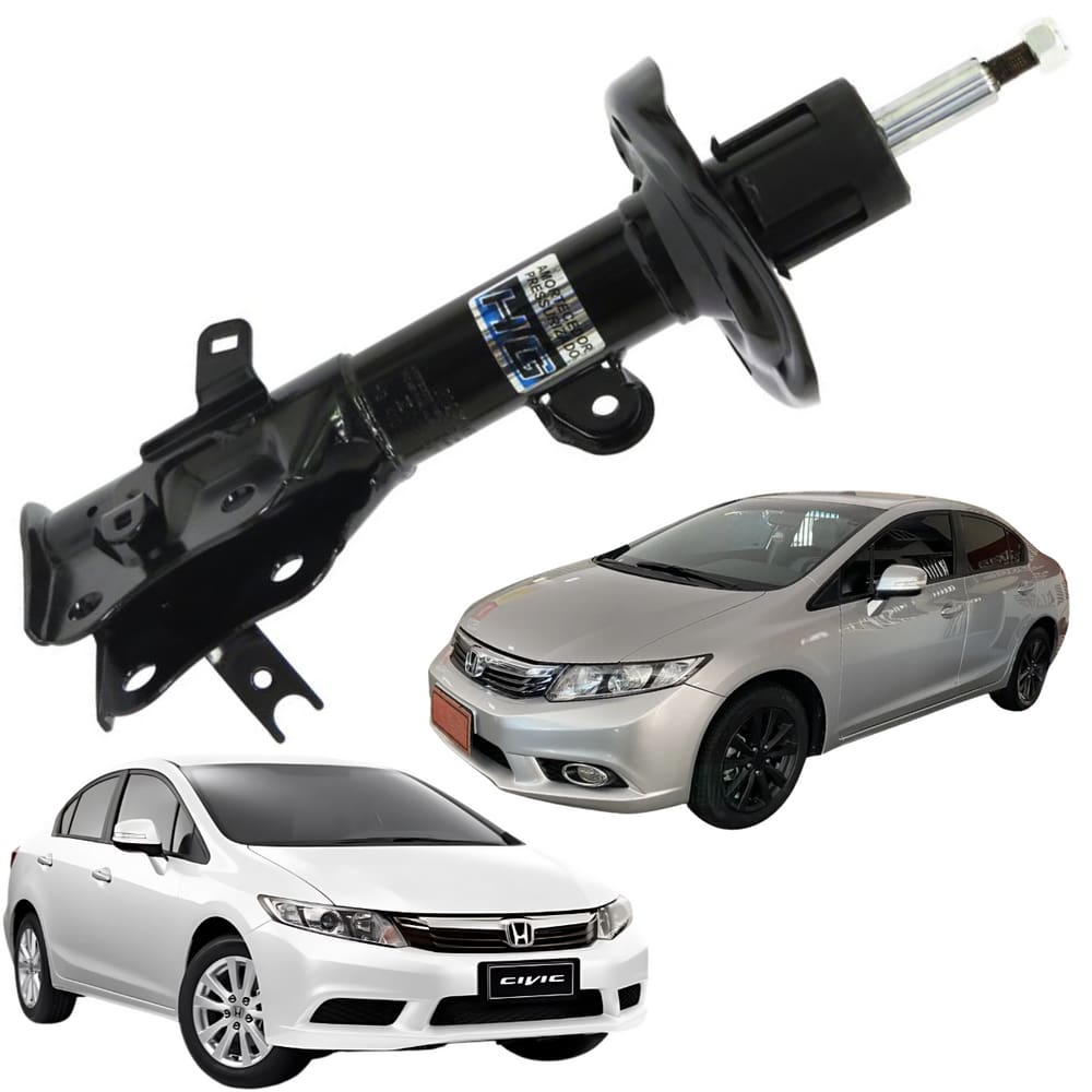 Amortecedor Dianteiro Direito Honda Civic 1.8 2012 A 2016 Nakata