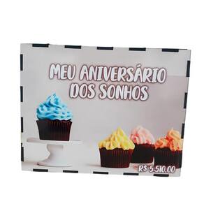 Cofre Deafio Sonhos Meu Aniversário Junte 5 Mil Sua Festa Em