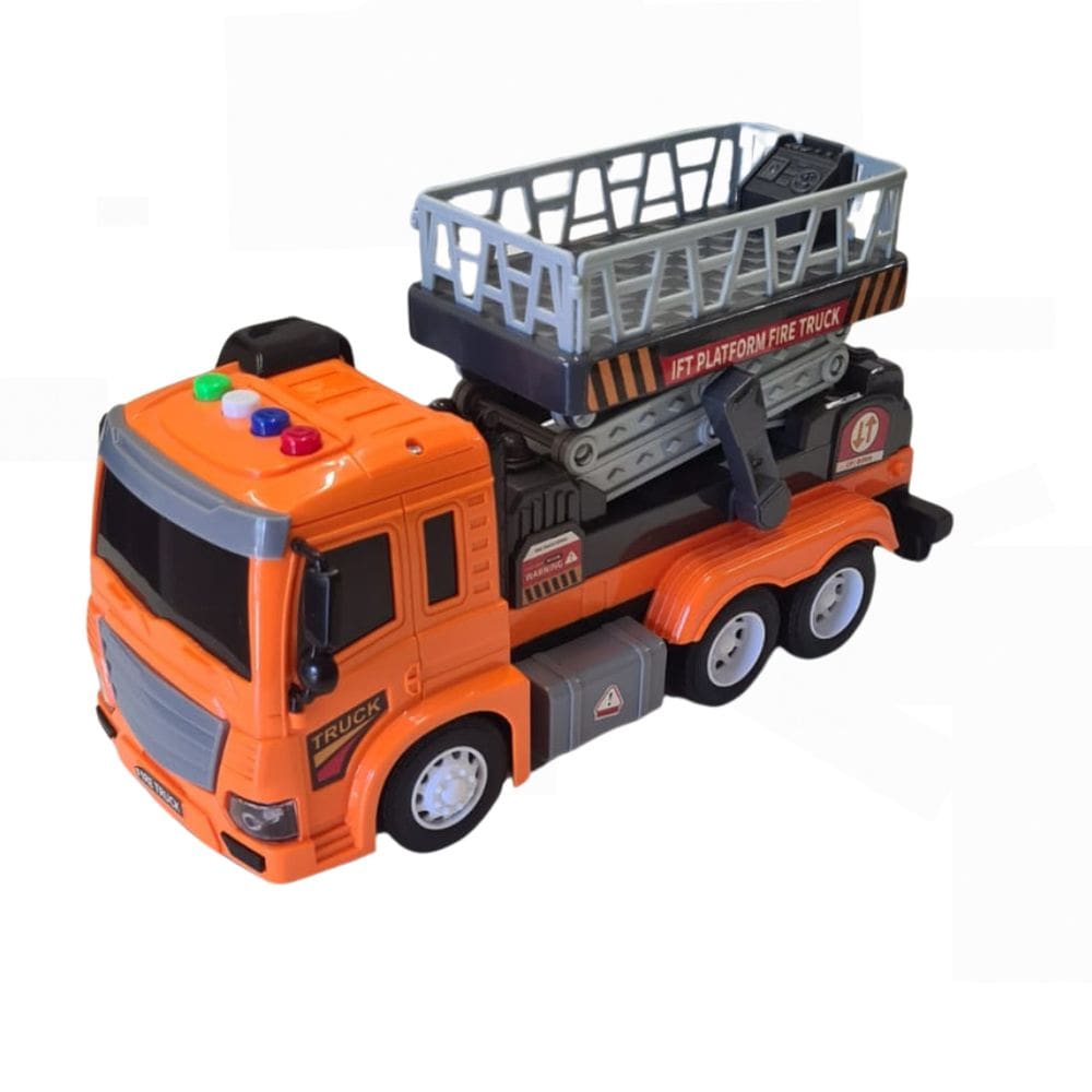 Caminhão Plataforma Elevadora C/ Luz , Som, Fricção 2819-33A