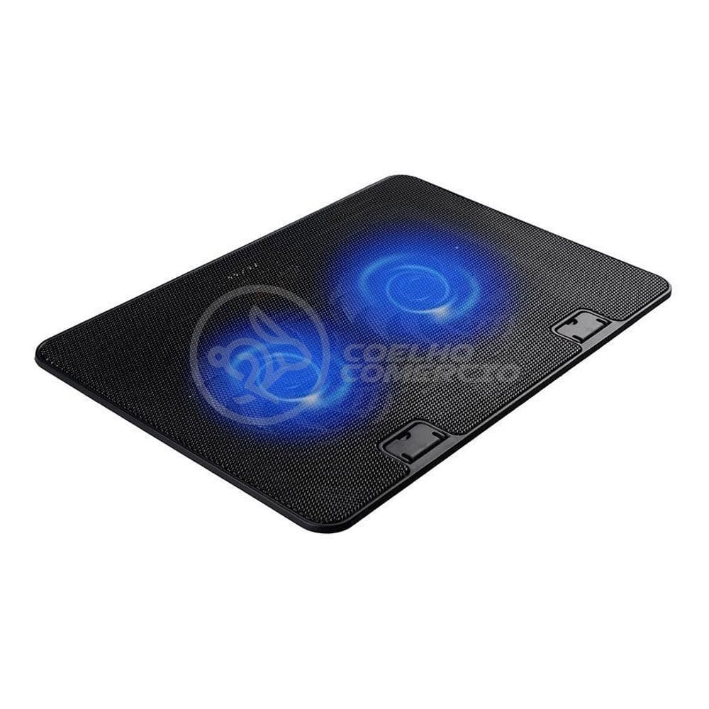 Cooler de Mesa para Noteoook Laptop Cooling Pad 2 Ventoinhas LED Fan Silencioso S2