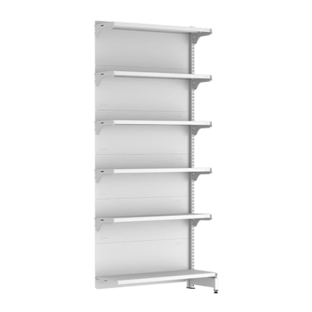 Gondola Fit 40 Continuação Parede 202X90x30 C6 Branco - Amapa