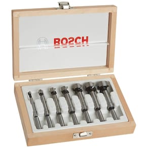 Conjunto de brocas Forstner Bosch FB700 de madeira de 7 peças