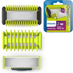 Lâminas de reposição Philips OneBlade QP620/50 para rosto/corpo