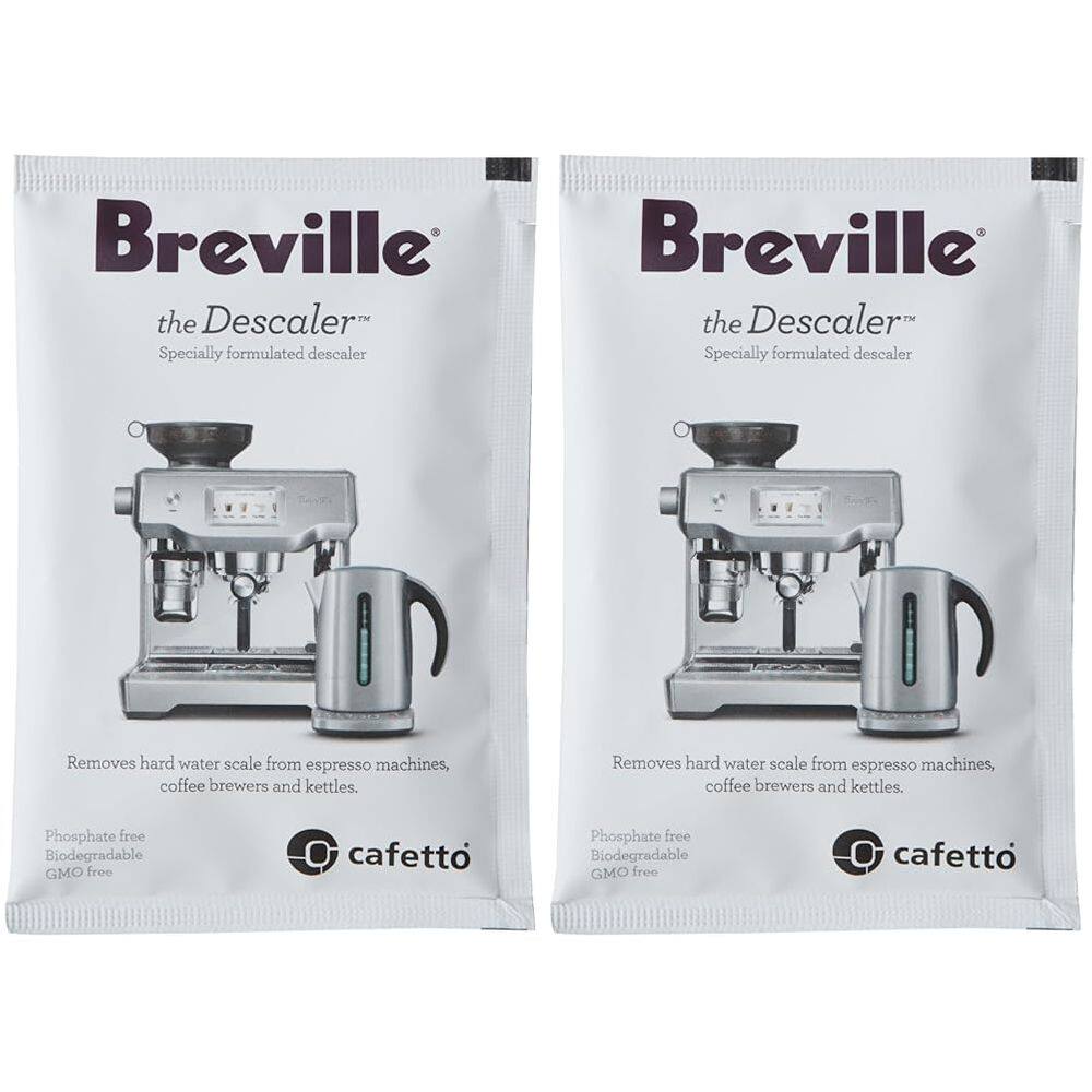 Descalcificador Breville para máquinas de café expresso, pacote com 8 unidades BES0070NUC1