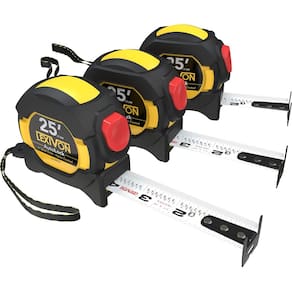 Fita métrica LEXIVON AutoLock, lâmina de 7,5 m/25 pés e 1 polegada de largura