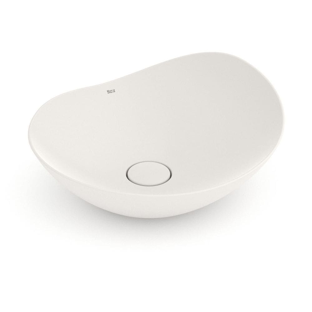 Cuba de Apoio Oval 540cm X 375cm Ruy Ohtake Roca Bege