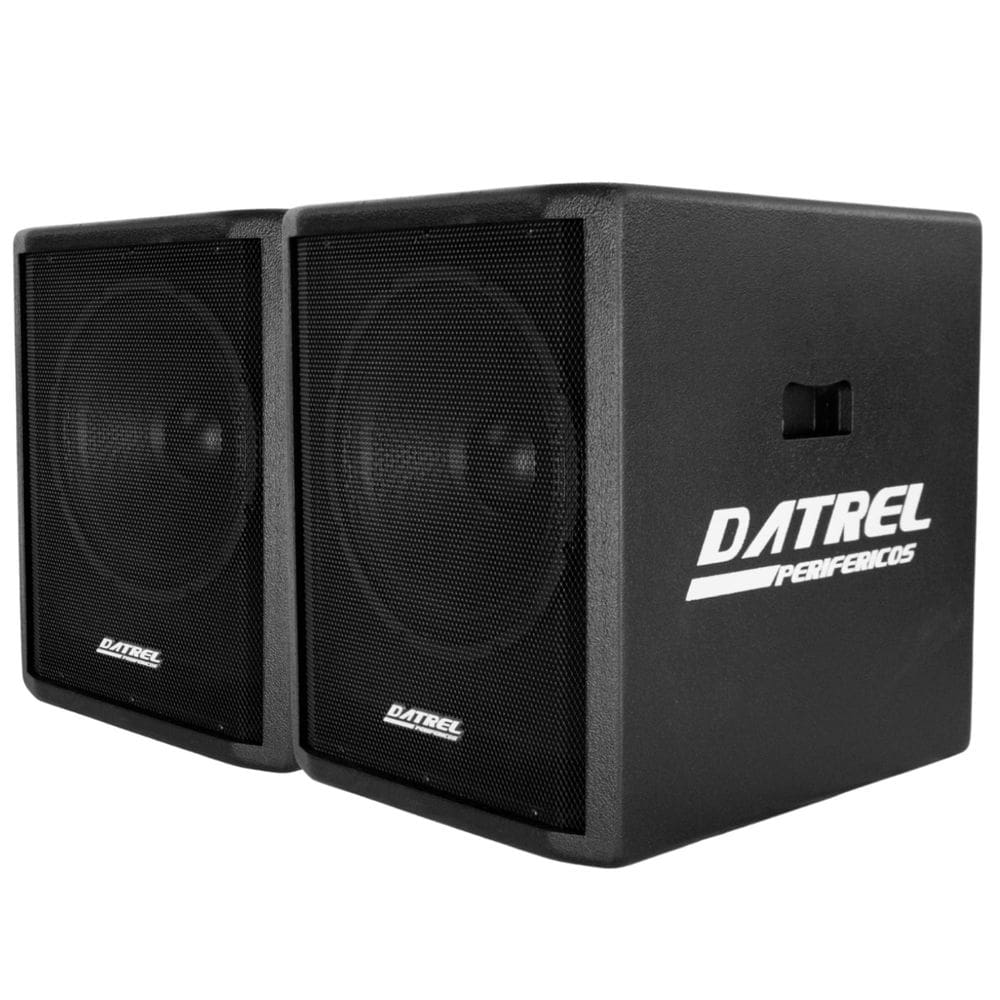 Kit 2 Caixa Subwoofer Ativo+Ativo Datrel SWA-400 15” 400W