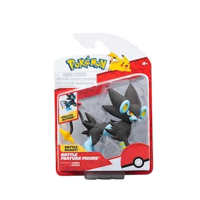Boneco de batalha Pokémon Luxray de 4,5 polegadas com Jumping Attack