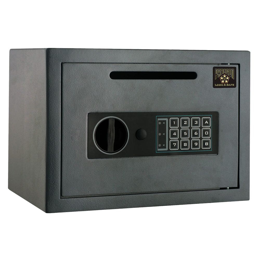 Cofre eletrônico Paragon Safes Drop Safe Black