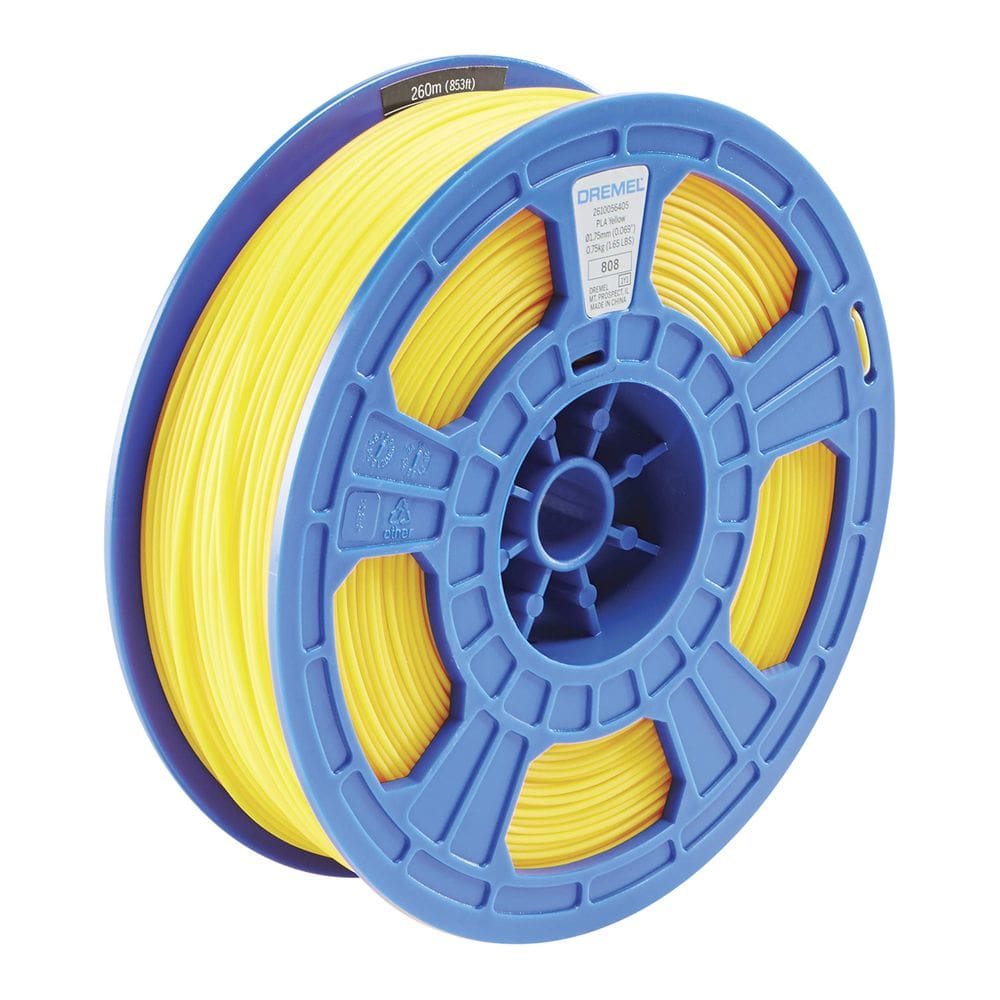 Filamento para impressora 3D Dremel DigiLab PLA-YEL-01 1,75 mm 0,75 kg
