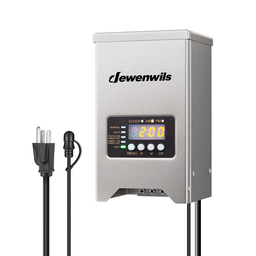 Transformador de iluminação paisagística DEWENWILS 150W 12V/15V