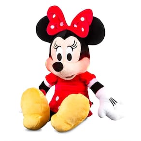 Pelucia Minnie Mouse Grande Com Sons e Luzes Nas Bochechas - Multikids