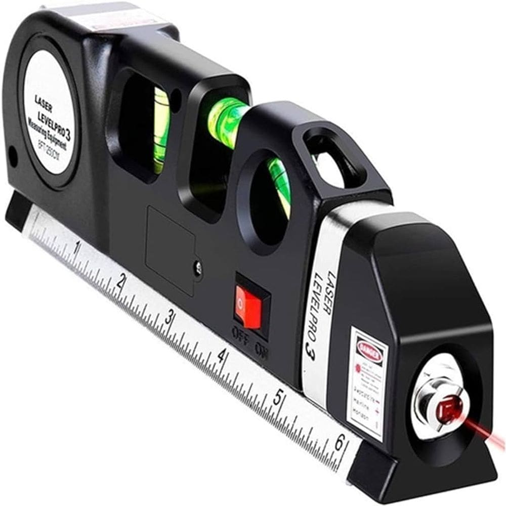 Trena Nivel A Laser Profissional 2.5M Medidor Nivelador