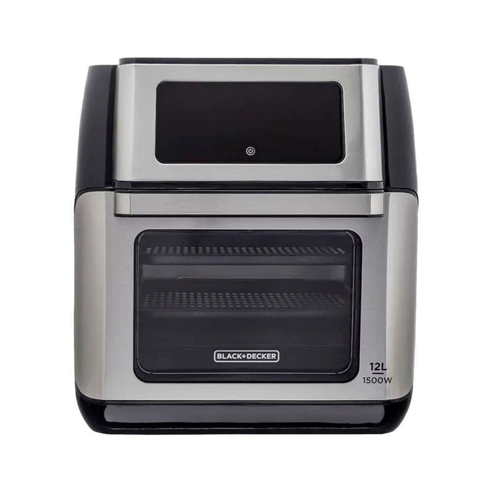 Fritadeira Air Fryer Black Decker 12 Litros AFO12G Preto E Inox 220V