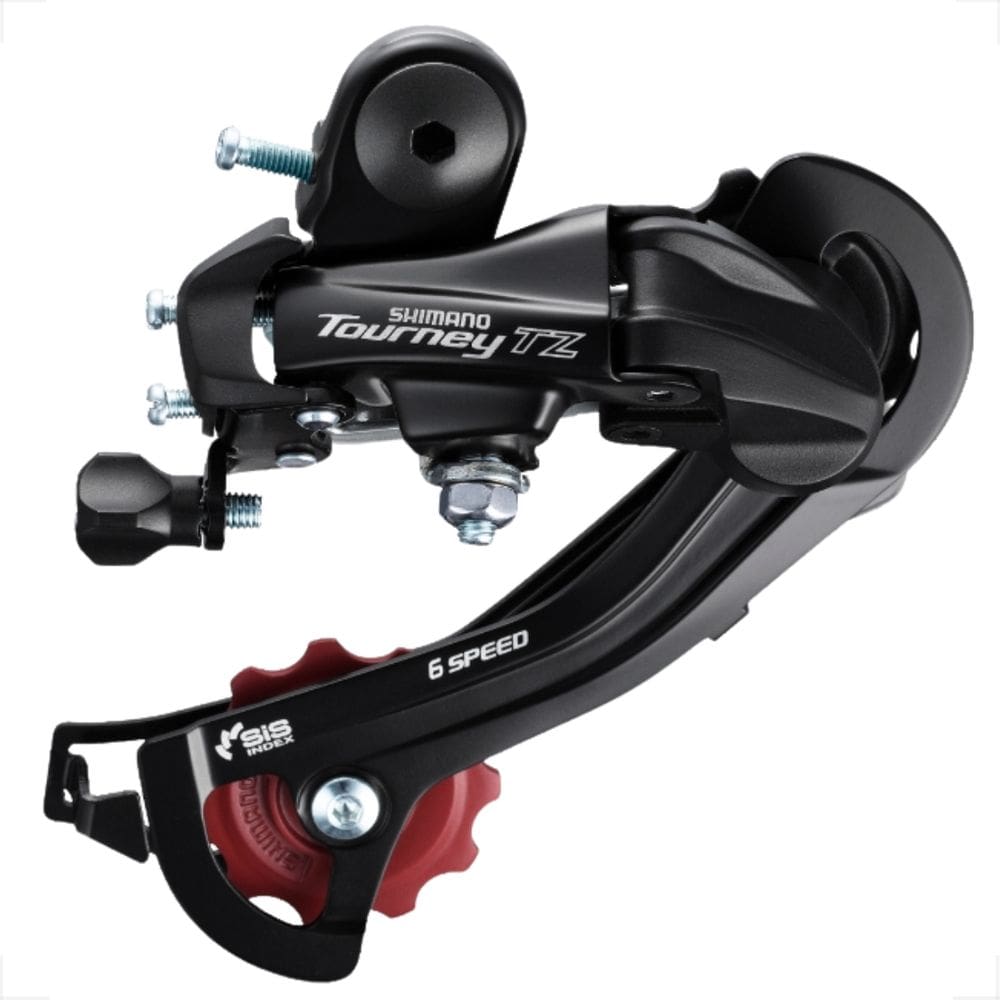 Câmbio Traseiro 6v 6 velocidades Shimano Tourney TZ500 para Bicicleta MTB Sem Gancheira