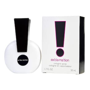 Spray de colônia Perfume Coty Exclamation 50ml para mulheres