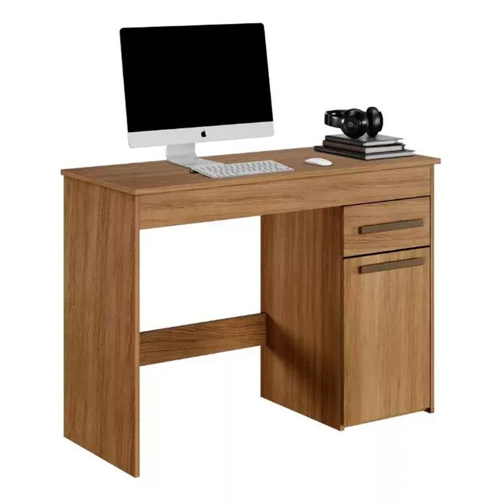 Escrivaninha para Escritório Atenas 1 Porta 1 Gaveta Arte Móveis