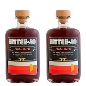 Aperitivo Negroni Bitter&Co 700ml 2 Unidades