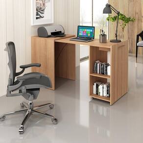 Balcão Mesa Multiuso Retrátil ME4170 Amêndoa Tecnomobili