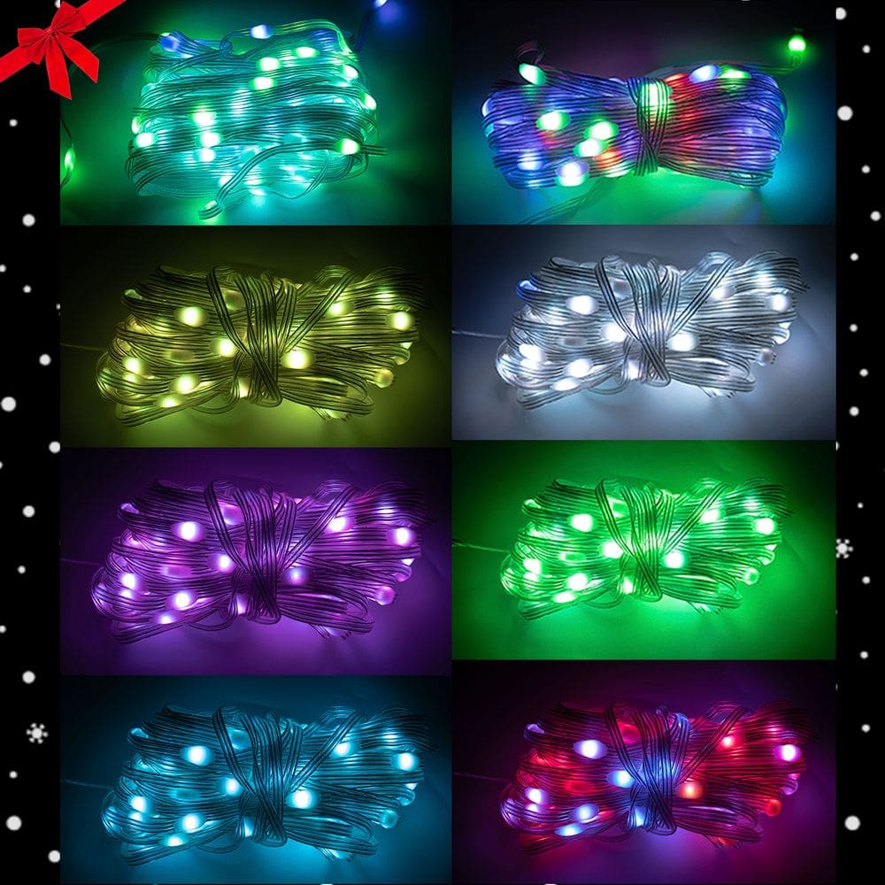 Led Pisca Linha 10m 100 Lâmpadas RGB USB