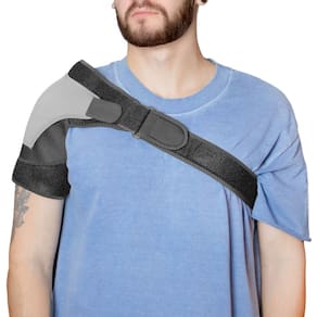 Suporte de Ombro Ajustável - Esporte e Conforto