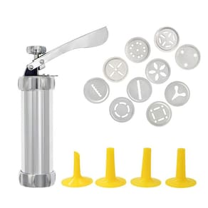 Máquina Manual Modeladora Biscoitos 10 Moldes