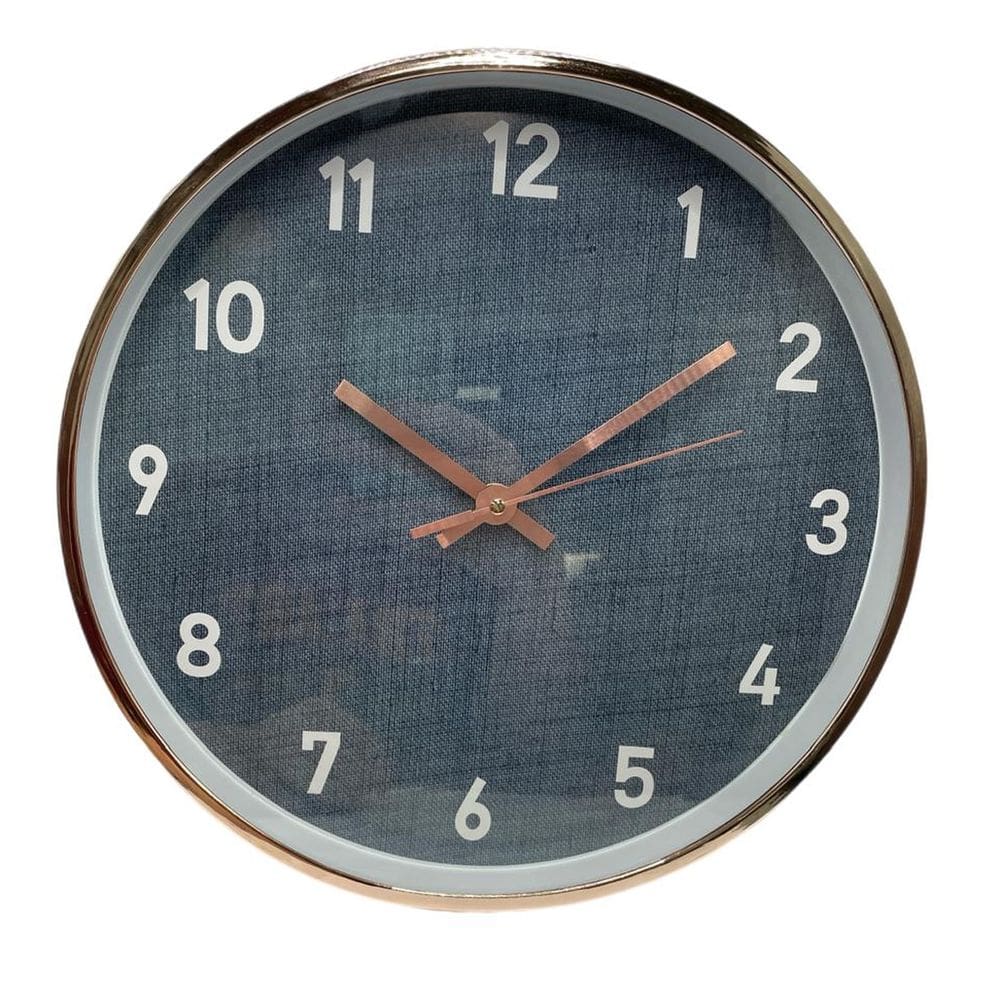 Relógio De Parede Decorativo 30cm Silencioso Grande