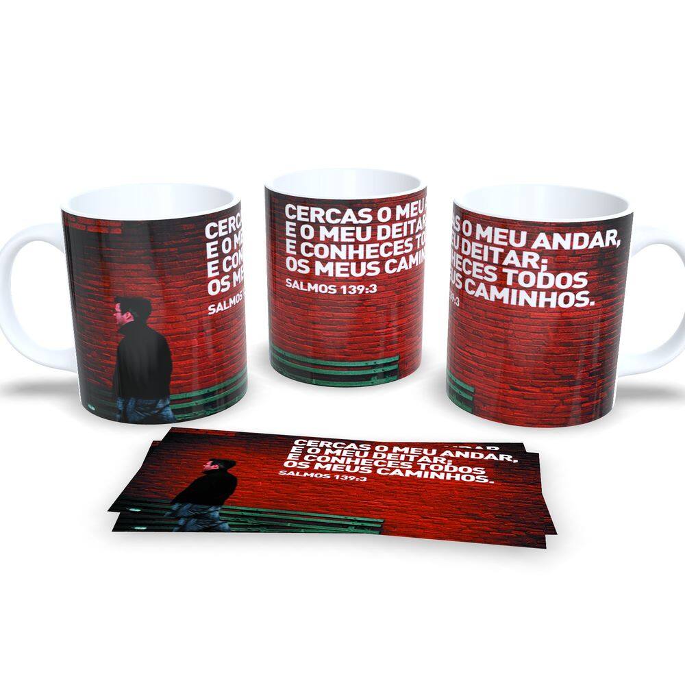 Canecas Evangélicas Cristã Personalizadas Fé e Inspiração em Cada Gole