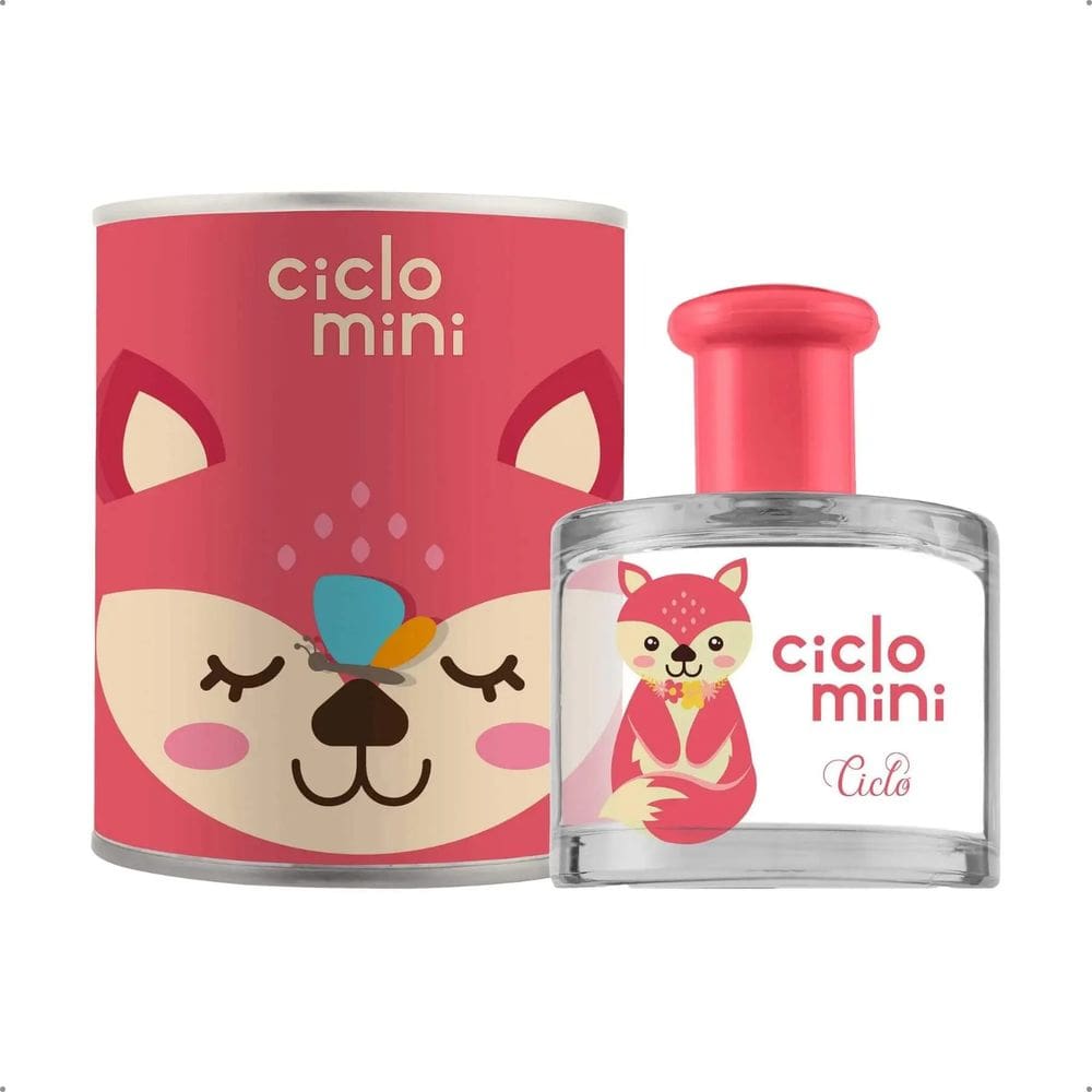 Perfume Infantil Unissex Ciclo Lata Raposete 100ml