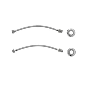 Engate Flexível Deca Aço Inox 4607.C.040 40CM Cromado 2 Und