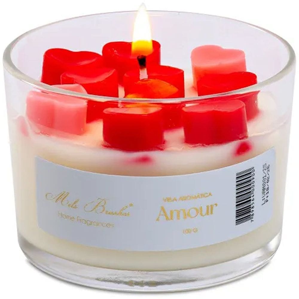 Vela Aromática Perfumada Mels Brushes 100g