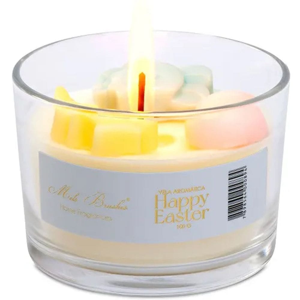 Vela Aromática de Pascoa Perfumada Mels Brushes 100g