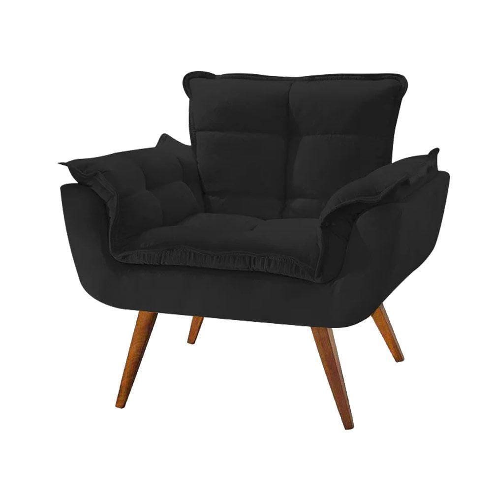 Poltrona Opala Élpis Móveis Preto