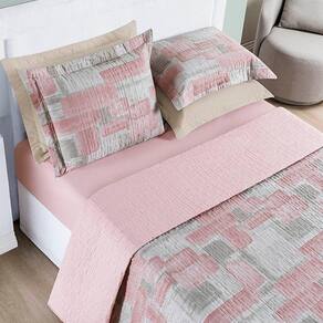 Cobre Leito Queen Cotton Select Dupla Face 200 Fios 3 Peças - Quadri