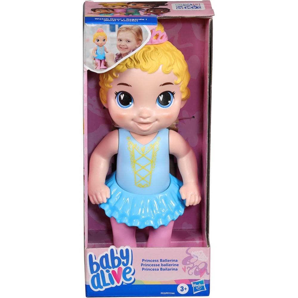 Boneca Baby Alive Princesa Bailarina Loira - Hasbro F9122