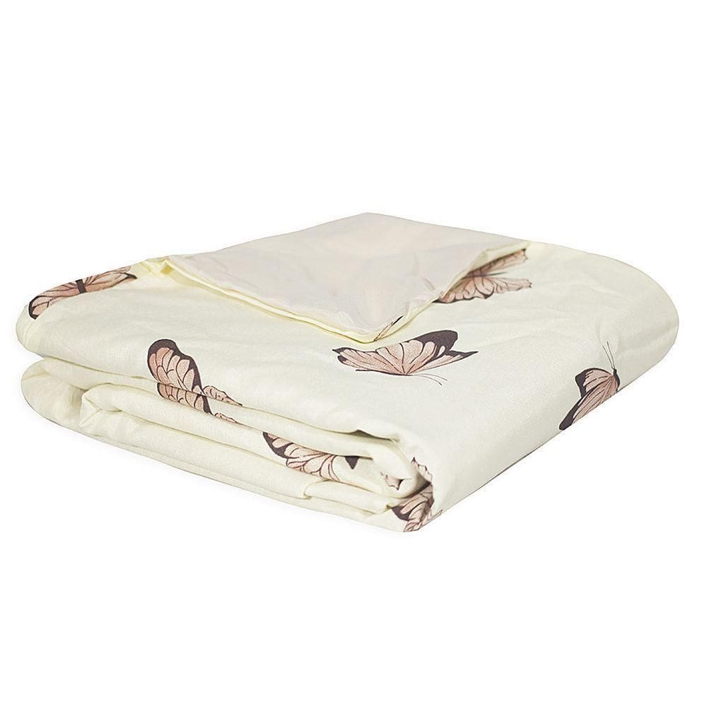 Capa Duvet Para Edredom Solteiro Essencialle Com Ziper 1 Peça - Borboletas
