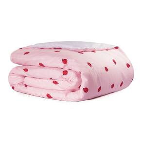 Capa Duvet Para Edredom King Essencialle Com Ziper 1 Peça - Joaninha