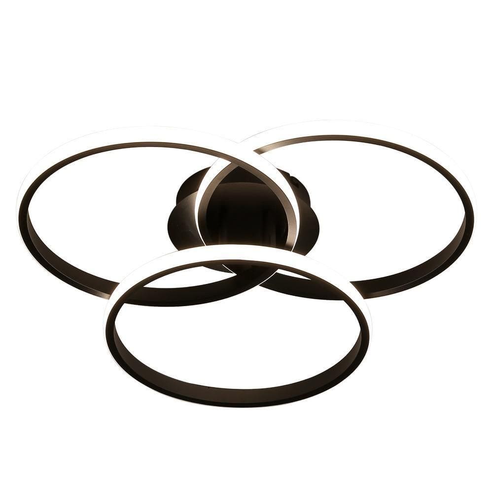 Luminária Selene 002P Preto 45W 3 Em 1