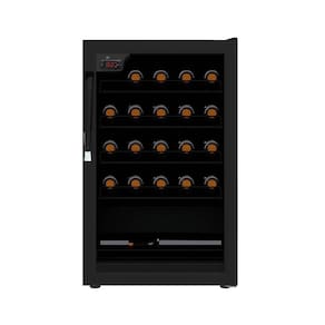 Adega Expositora De Vinhos Porta De Vidro 24 Garrafas 82 Litros Ngv100 - Venax 220v 220v
