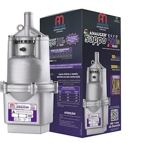 Bomba Submersa Anauger Monofásica 3/4 500-300W Sappo Slim