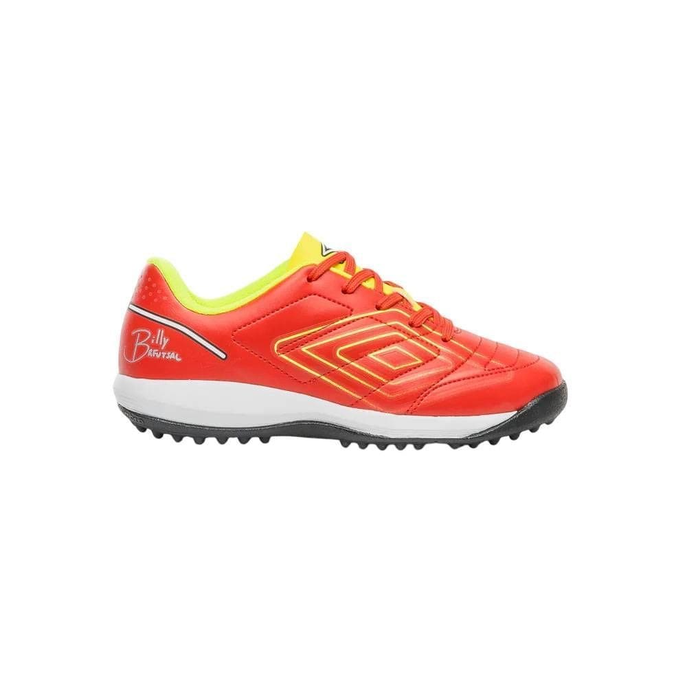 Chuteira Society Br Futsal Jr U07fb00298-462 - Vermelho/Amarelo 31