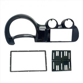 Moldura 2 Din Uno Vivace 10/16 Fiorino G3 14/21 Black Piano