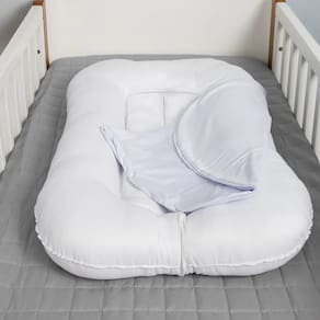 Ninho Sensorial Para Bebê Casulinho Alabama Branco