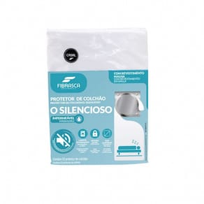 Protetor de Colchão Impermeável Capa Silenciosa Fibrasca King