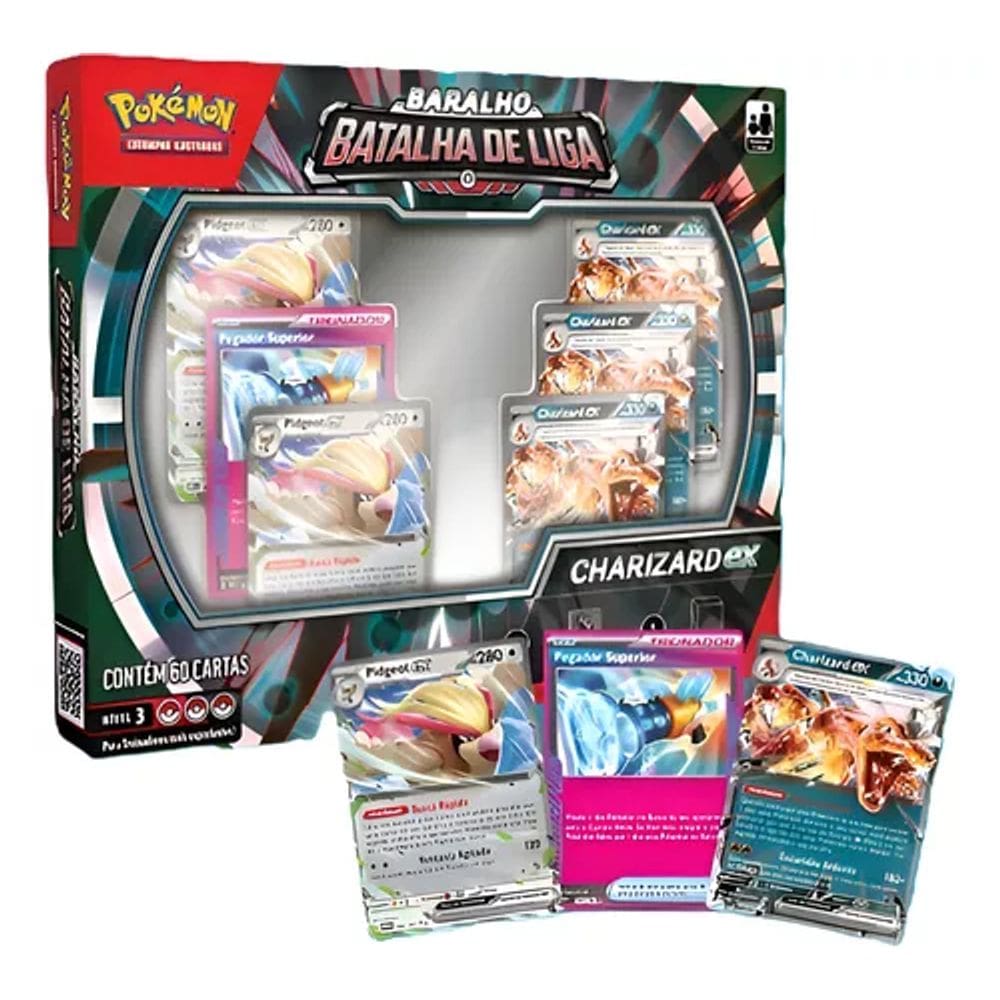 Pokemon Deck Batalha De Liga Charizard Ex